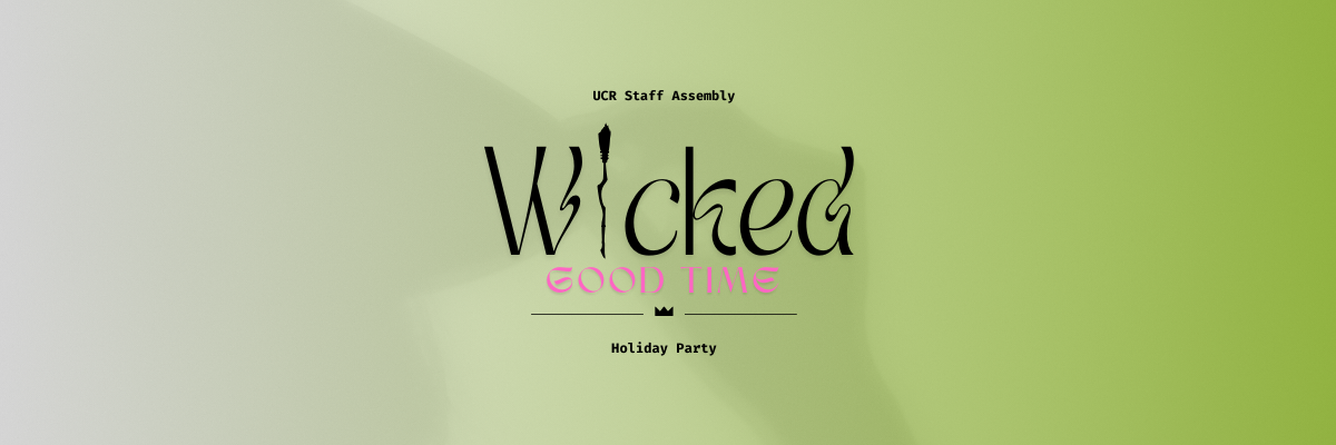 wicked holiday celebration banner