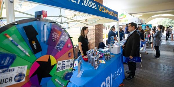 UCR Health booth at the 2022 Community Partner Fair