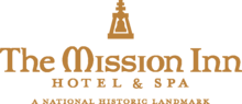 The Mission Inn Hotel Logo_orange riverside bell reading mission inn hotel and spa